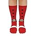 Bits and Pieces - Novelty Socks - Christmas, Halloween, Cats, Dogs, Horses, Fishing, Sports, Great Gift - Adult Size 6-12