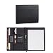 Palazzo Leather Zippered Padfolio 9650-10BK