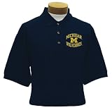 Michigan Men's Embroidered Pique Polo Shirt
