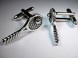Tennis sterling cufflinks by classic cufflinks