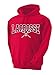 Sports Katz Womens 'Zebra' LACROSSE Hoodie