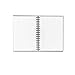 TOPS 25330 Exec Notebook,20lb,Wirebound,96 Shts,8-1/4-Inch x5-7/8-Inch,BK/GY
