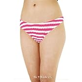 ぴたフィットしまぱん ローズ×白