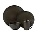 Sasaki Simplicity Brown 4-Piece Place Setting, Service for 1