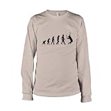 Tennis EVO - Longsleeve, Größe XL, graumeliert