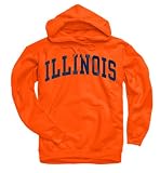 Illinois Fighting Illini Orange Arch Hooded Sweatshirt