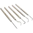 5 Wax Carving Dental Probes Jewelers Polymer Clay Tools