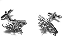 Monopoly Battleship Boat Game Piece Token Cufflinks w/Gift Box