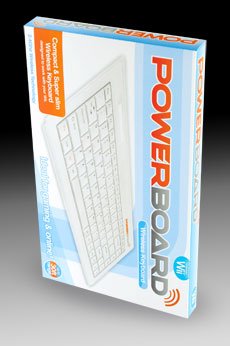 Childrens Toyshop  Video Games : Wireless Powerboard / Keyboard Slim for Wii