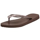 Havaianas Women's Top Crystal Flip Flop Sandals