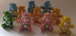 Care Bears Capsule Toys 10 Piece Lot Random Colors Vending Toys