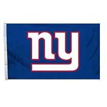 NFL New York Giants Logo Flag with Grommets, 3 x 5-Foot
