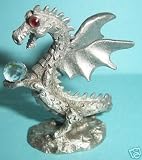 Spoontiques Pewter Hudson Fantasy Dragon Eyes of Fire