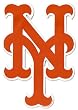 New York Mets Cap Logo MLB Large Car Magnet