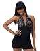 Apple Bottoms Cross Front Solid Romper