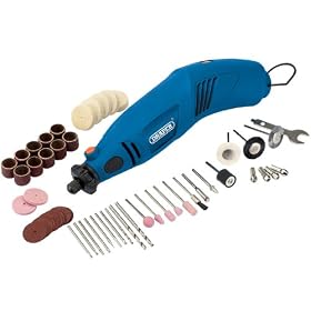 Draper 79340 230-Volt 140-Watt Multitool with 56 Accessories