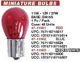 IMAGE OF Tail Brake, Turn Signal & Back-Up Bulbs Case Pack 48