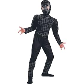 Spiderman 3 Black Muscle Costume