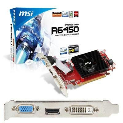 price At MSI Video R6450-MD2GD3/LP
