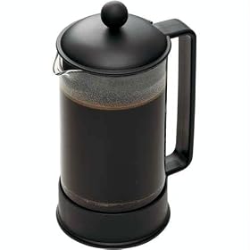 Bodum Brazil 3 cup French Press Coffee Maker, 12 oz, Black