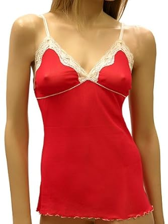 Mary Green Solid Nylon Longer Camisole with Lace-Defined Cups - N16