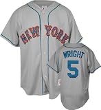 David Wright New York Mets Road Gray MLB Replica Jersey
