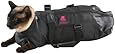 Top Performance Nylon Cat Grooming Bag, Medium, Black