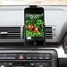 ULTIMATEADDONS Swivel Air Vent Car Kit Mount for Apple iPhone 4 / 4G + Car charger with 1.8 metre retractable cable
