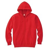 Printstar(プリントスター) | 112-CZ カジュアルジップパーカー 9.0oz レッド M