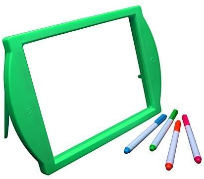 Rainbow Art Super Color Changing Glow Board High Power Color Changing LEDs, 36 Different Flashing Light Settings, 4 Bright Erasable Color Markers