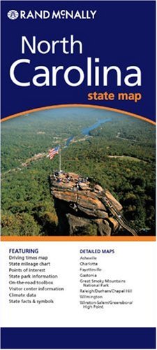 City Travel Guides Discounted  Books : North Carolina (State Maps-USA)