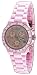 Oniss #ON8203-L Women's Pink Ceramic Chronograph Watch
