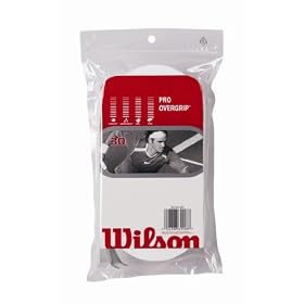 Wilson Pro Overgrip 30Pk White)Wilson Pro Overgrip (30 Pack)