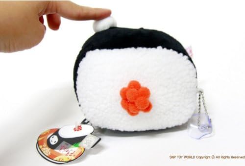 Japanese SUSHI suctioncup mini cushion kawaii cute gift ~Salmon ROE 4.3"