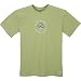 Life is good Men's Crusher Mountains Speak T-Shirt, X-Large, Sprout Green