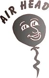 Air Head funny vinyl decal sticker