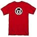 Super Hero Shirts Officially Licensed Dc Comics Red Lantern Symbol T-Shirt