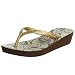 Havaianas Women's High Light Etnics Sandal,Brown/Gold,37/38 BR/7-8 M US
