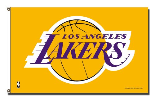 Los Angeles Lakers 3X5 Banner Flag