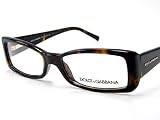 New Dolce & Gabbana D&G DG 3035 502 Tortoise Optical Frame Eyeglasses Size: 50-15-140