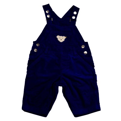 Steiff Unisex - Baby Latzhose 0006952, Gr. 80, Blau (marine 3032) Preisvergleich