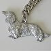   - Dachshund (Longhair) Keychain