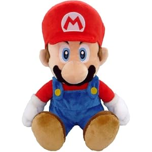 Super Mario Plush - 11 Large Mario Soft Stuffed Plush Toy by 