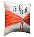 Personalized Monogram Wedding Ring Bearer Pillow