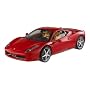 Hot Wheels Elite Ferrari 458 Italia 1:18th Scale - Red