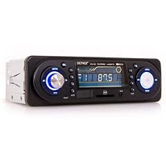 Denver CAU420 MP3 Autoradio (USB- Anschluss, SD-Kartenslot, AUX-In, RDS, 4x 40W) halbe Einbautiefe Golf