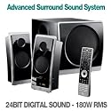 Logitech Z Cinéma Advanced Surround Sound System--2.1 Speakers