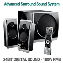 Logitech Z Cinéma Advanced Surround Sound System--2.1 Speakers