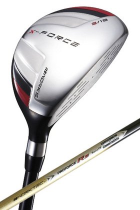 WORKS GOLF（ワークス）X-FORCE（Xフォース）ユーティリティ プロフォースRS カーボンシャフト装着 ＃5 S