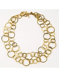 Meg Carter Designs 14k Gold Plate "Sutton" Necklace